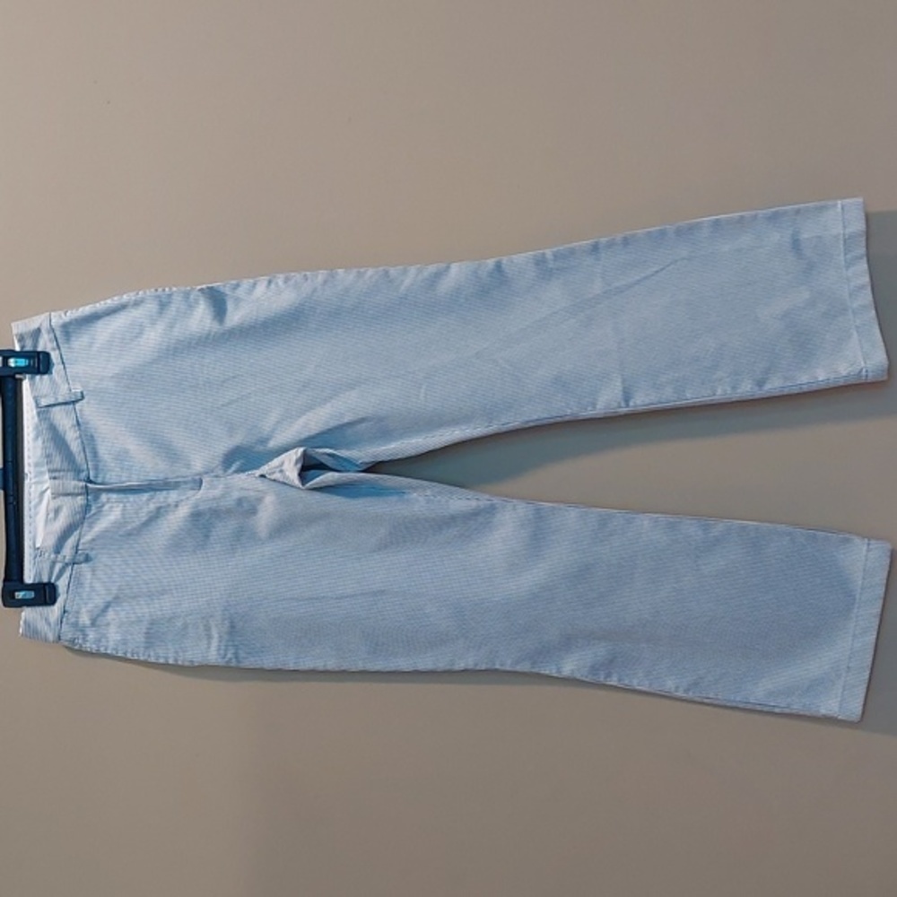 LAND'S End Blue & White Pinstripe Pants